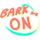 Bark-On logo.
